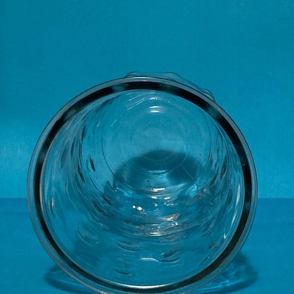 Vintage Hoosier Glass Hobnail Bubble Flower Vase 8.5" x 4" Molded Thick Glass - Picture 3 of 5